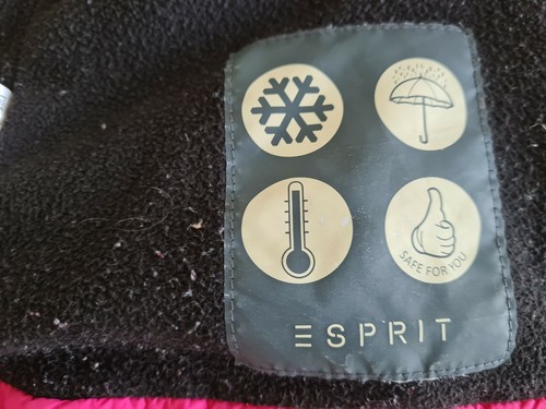 schicke Esprit Winterjacke Gr. 164 Mädchen Skijacke Snwboard lila - pink Kapuze - Bild 10 von 12