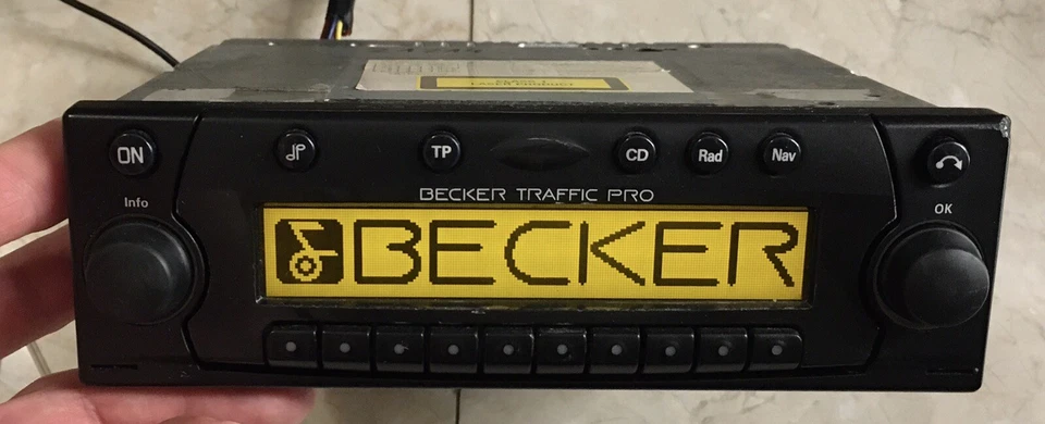 BECKER BE4720 PRO Autoradio Bluetooth Nav CD AUDI BMW MERCEDES PORSCHE TOP Speed - Bild 3 von 4