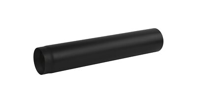 Tuyau De Cheminée émaillé Noir Mat Pour Poêle - Système Double Paroi - Fabriqué Au Royaume-Uni
