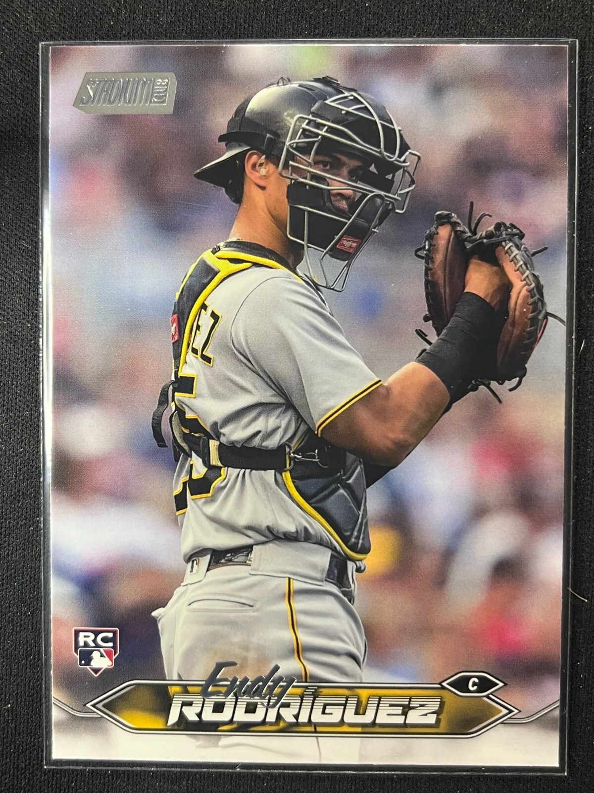 2024 Topps Stadium Club - #249 Endy Rodriguez (RC) Pittsburgh Pirates