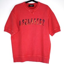 Dsquared2 Mens XL Dean Fit Spell Out Short Sl...