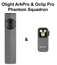 Olight ArkPro Class 3R Phantom Squadron CW & Oclip Pro Phantom Squadron