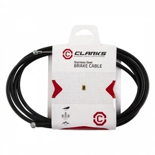 Clarks MTB Brake Cable Kit - Front/Rear Universal Replacement with Housing &
