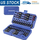 WORKPRO 39-Piece Magnetic Nut Driver Set, Impact Drill Driver Bit 1/4" Hex Shank