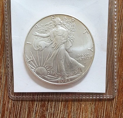 2023 American Silver Eagle 1 oz .999 Fine Silver – Type 2 Reverse – BU