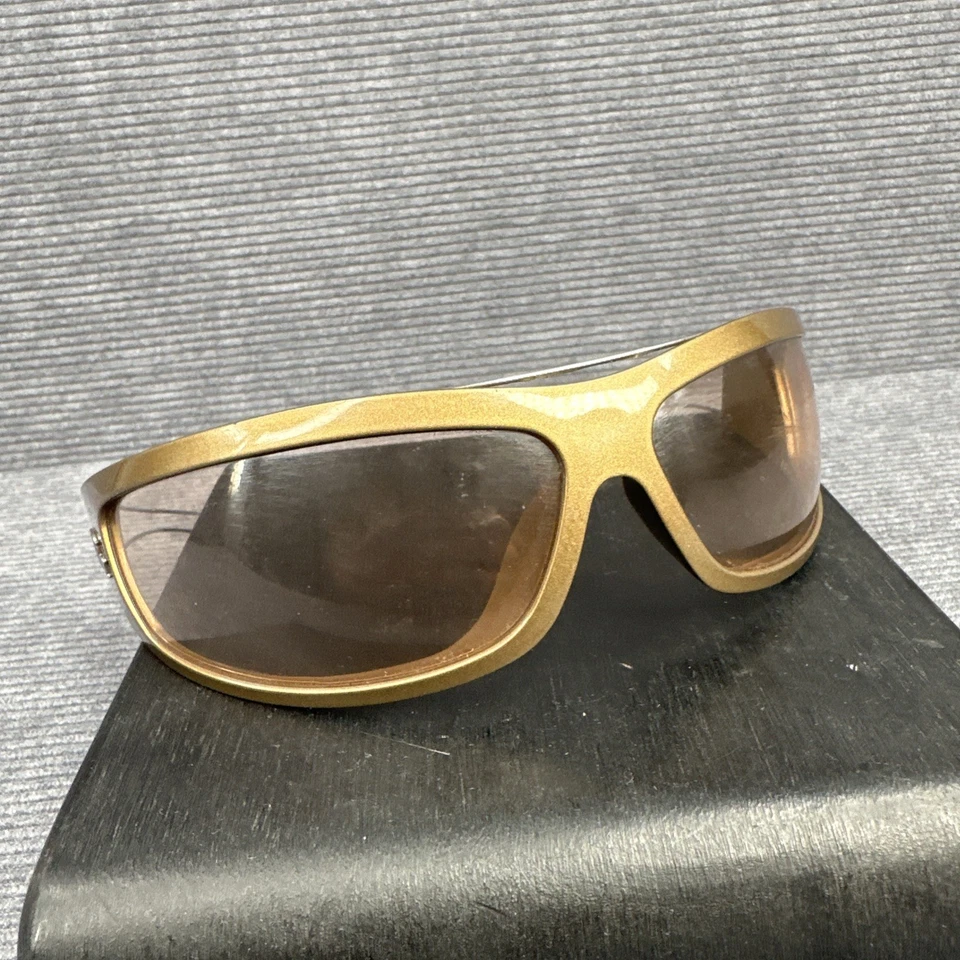 Gafas de sol envolventes vintage Y2K Christian Dior coloridas VA3FL escudo raras Foto 3 de 4