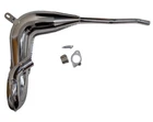 FITS KAWASAKI KMX125 KMX 125 EXHAUST BIG ONE CHROME FRONT PIPE + FREE GASKET