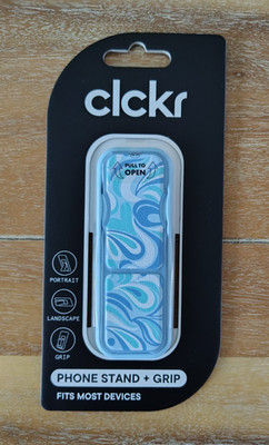 CLCKR Cell Phone Ring Holder Finger Stand, Phone Kickstand iPhone Compatible NEW