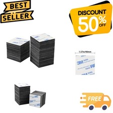 60 Pcs Heavy-Duty Double-Sided Foam Tape - Versatile and Waterproof Mounting