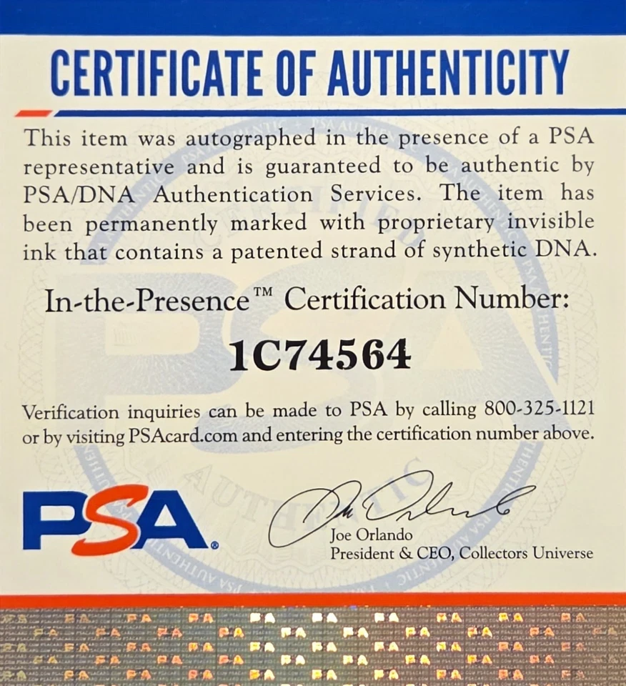 Phillies – Greg Luzinski - #19 Signed Jersey – “1980 W.S.C” – PSA Certified - Image 4 of 4