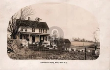 Elmwood Farm Apiary Barre MA Bee Hives 1910 Eddy Make RPPC Photo Postcard COPY