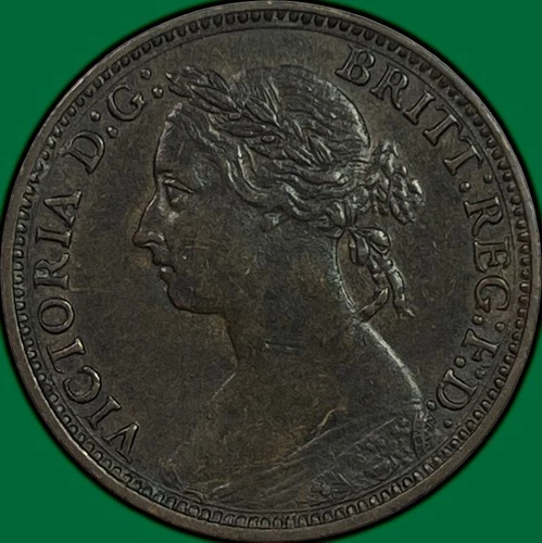 1882 Victoria Farthing — photo from the most recent tracked eBay sale