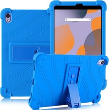 Soft Silicone Kids Case with Stand for Walmart Onn 8 Inch Tablet 2024, Purple