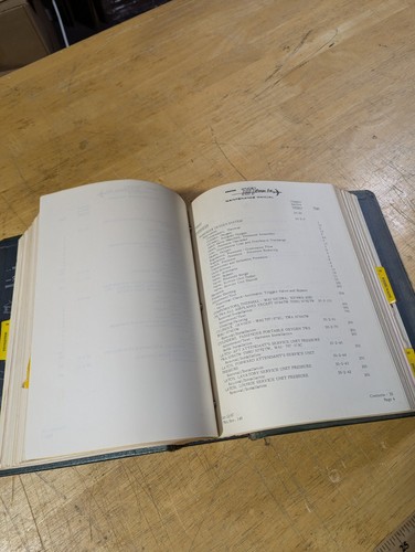 Vintage Boeing 707 Cargo Jet Maintenance Manual Volume 5 - 1 Book Only Of Set - Imagen 14 de 19