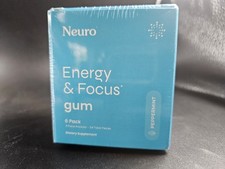 Neuro Gum Energy Caffeine Gum 54 Pieces Sugar-Free L-theanine  Caffeine 03/27