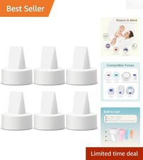 Duckbill Valves for Spectra S1 S2 Pump - 6 Pack Silicone Replacement