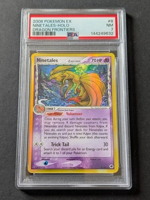 Ninetales (Delta Species) 8/101 EX Dragon Frontiers Holo for sale