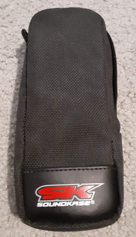Soundkase Soft Black Case with zipper closure PO NO MM-106259 Carrying Pouch
