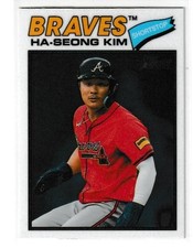 HA-SEONG KIM 2026 TOPPS HERITAGE CHROME. NICE.