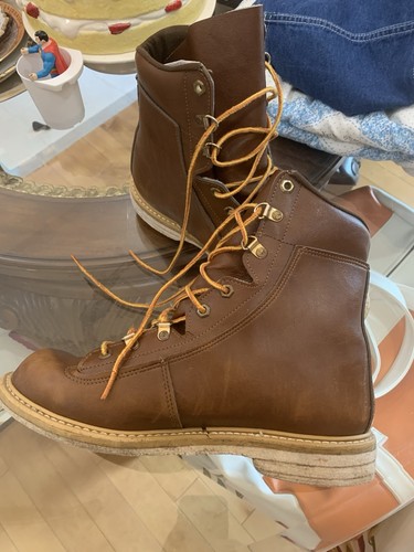 Weinbrenner Ultimate Wading Shoe Mens Size 9 EEE Gary Borger Boots Felt Bottoms - Picture 4 of 13