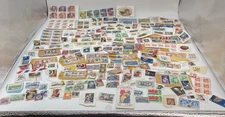 Lot of 137 Vintage Unused & Used Types U.S. Postage Stamps Bahamas Jazz