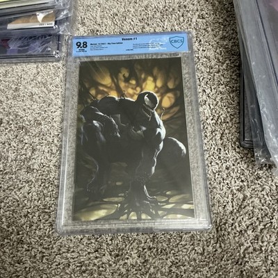 VENOM #1 CBCS 9.8 Skan Srisuwan VIRGIN Big Time Edition LTD #295/300 copies