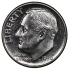 1950 S - Roosevelt Silver Dime 10C - PL Cameo - San Fransisco (Scarce!!!) #285