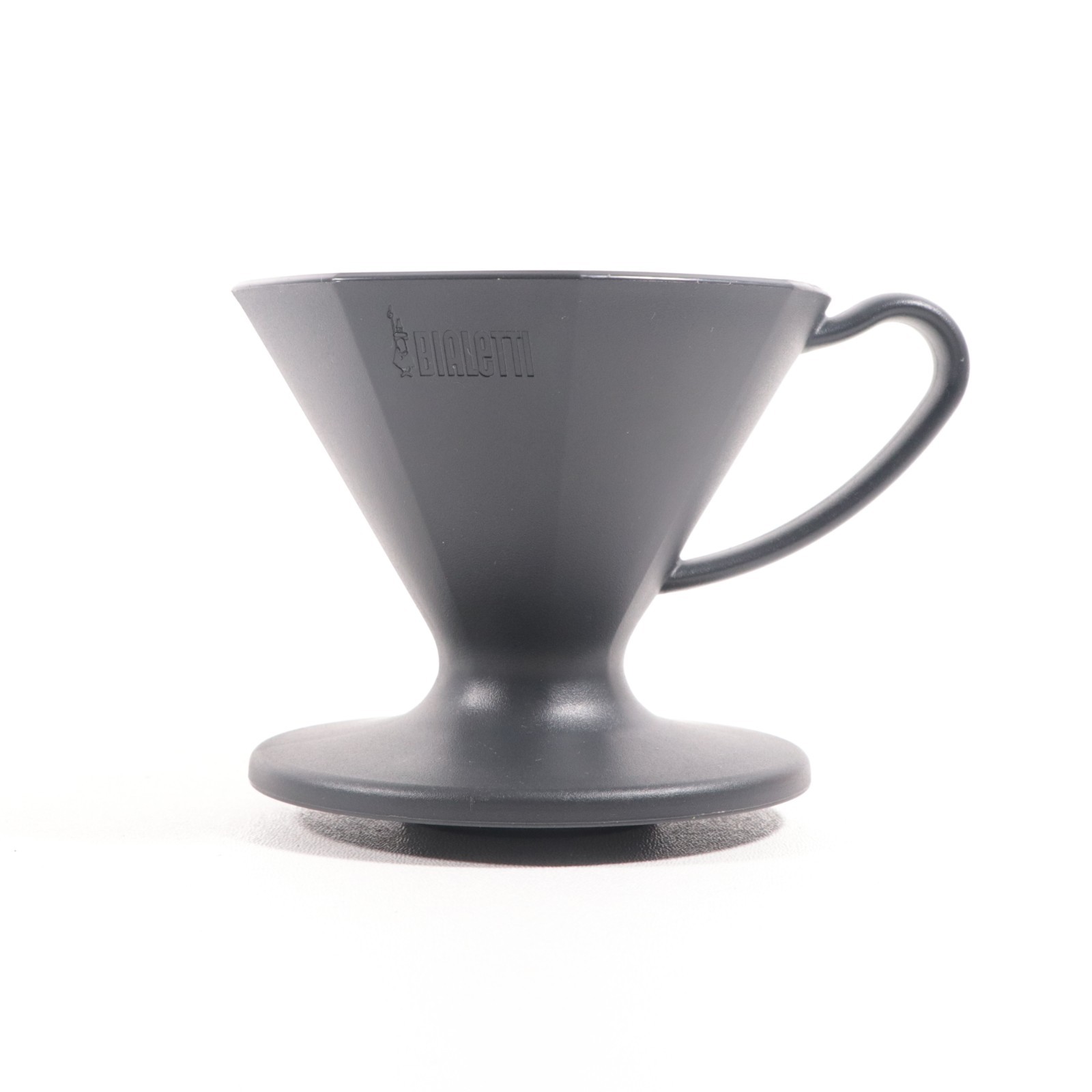 Bialetti Black Plastic Pour Over Drip Coffee Brewer #06751