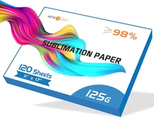 Sublimation Paper, Easy to Transfer, for T-Shirts, Tumblers, Mugs (A3), Iron on