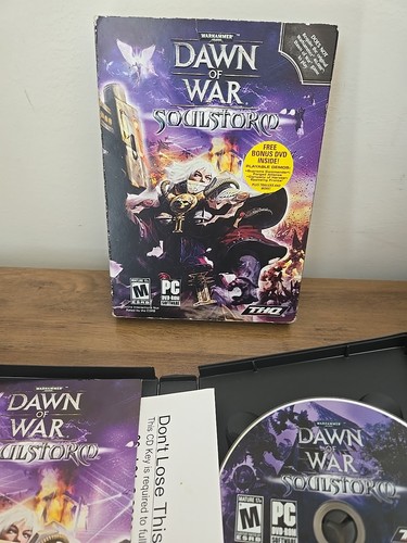 Warhammer 40,000: Dawn of War Soulstorm PC, with game key, CIB - Picture 4 of 8