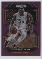 2022-23 Panini Prizm Draft Picks Purple Prizm /75 Pascal Siakam #78