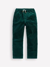 Mini Boden Green Corduroy Pull-On Chino Pants Size 5 6Y