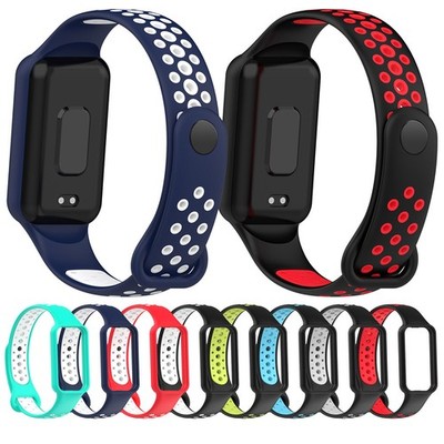 Silikon-Band-Zubehör für Xiaomi smart Band 8 Active, Redmi Band 2