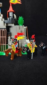 LEGO Castle: Dark Dragon's Den 6076 & Wolfpack Renegades 6038 with Instructions