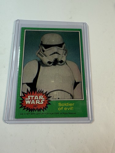 1977 Topps Star Wars Series 4 Complete 66 Card Set (#199-264) NM-MT Darth Vader - Picture 12 of 14