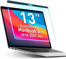 Screen Protector for MacBook Air 13" 2018-2021 M1 Anti Blue Light Blocking Filte