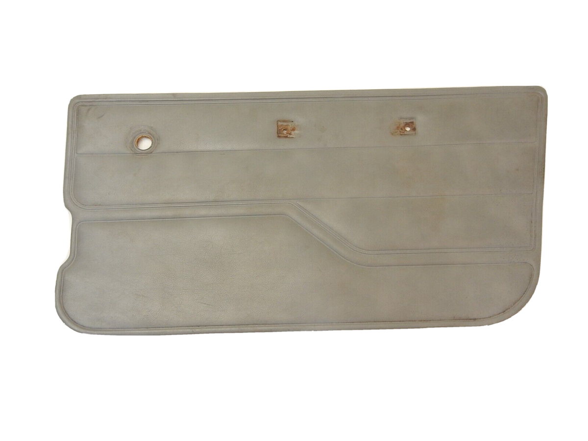Jeep Wrangler YJ CJ 81-95 OEM Passenger Full Hard Door Panel Gray