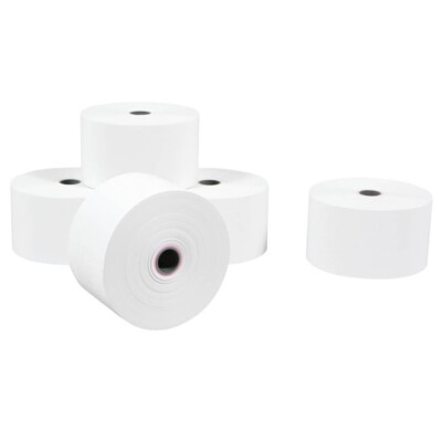 AKTION 50 Thermorollen 44 x 80 x 12 mm Bonrollen Kassenrollen Bondrucker Sharp