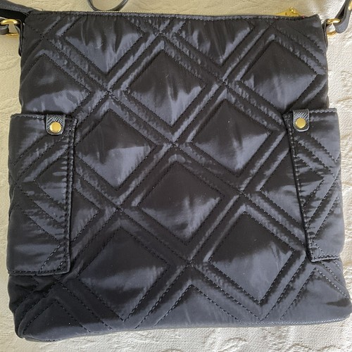 ADRIENNE VITTADINI Black Quilted Crossbody Purse NWOT - Picture 5 of 8