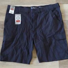 NWT Wrangler ATG All Terrain Gear Cargo Shorts Black Size 46