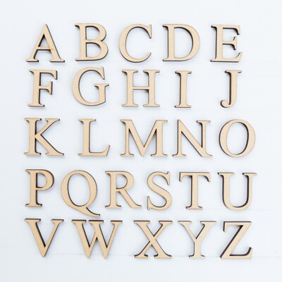 VICTORIAN FONT WOODEN 3.2MM MDF LETTERS /& NUMBERS IN SIZES 2-3-4-5-6-7-8 /& 10cm