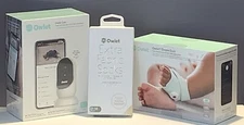 New Owlet Dream Duo Smart Socks Sensor Baby Monitor HD Camera Socks Dusty Rose