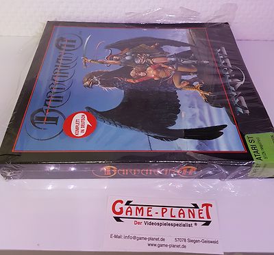 Barbarian II 2  Atari ST Folie NEU OVP NEW BOX Retro Classic Homecomputer 