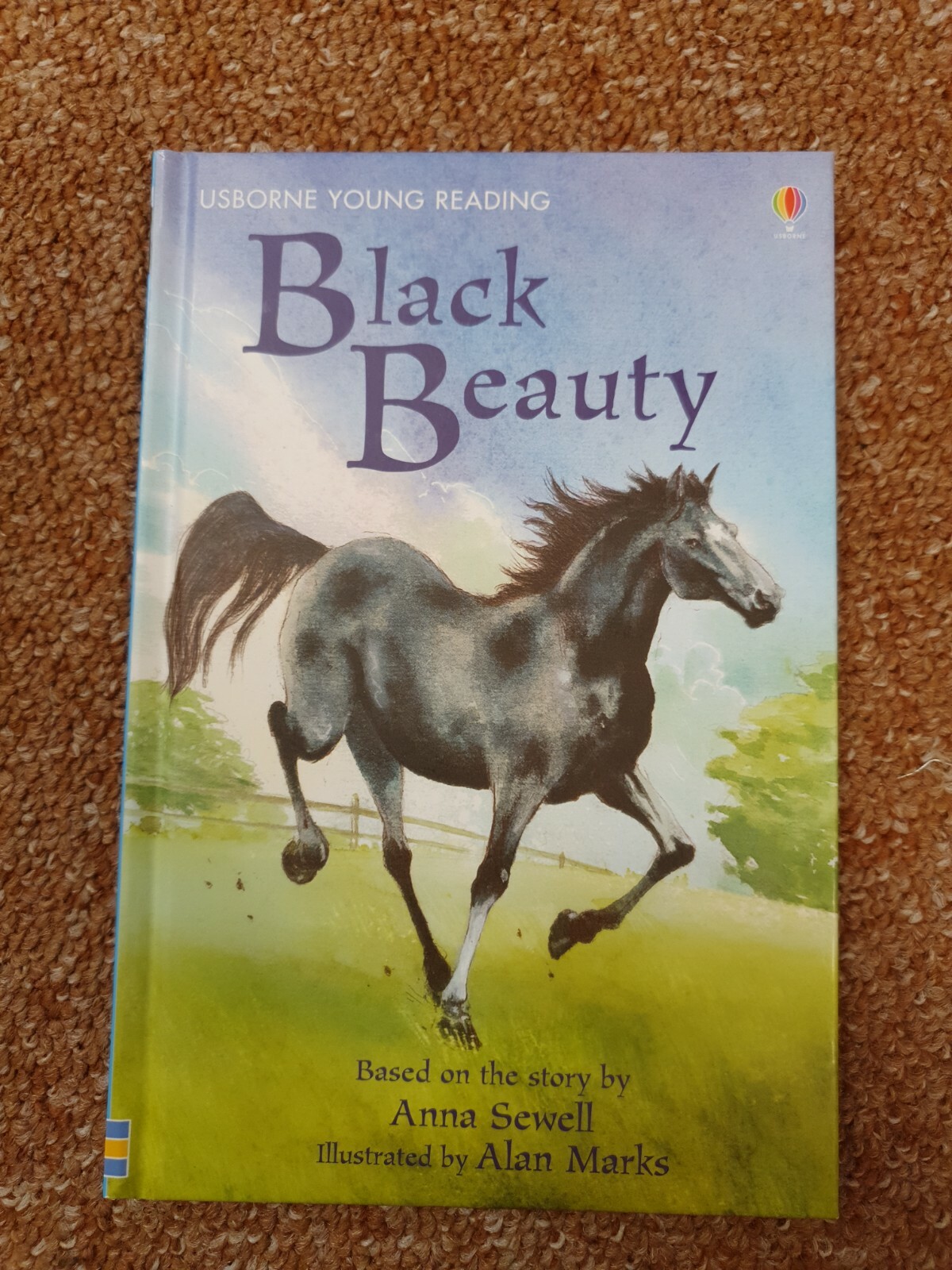 Black Beauty by Anna Sewell USBORNE YOUNG READING Series 2 classic horse story