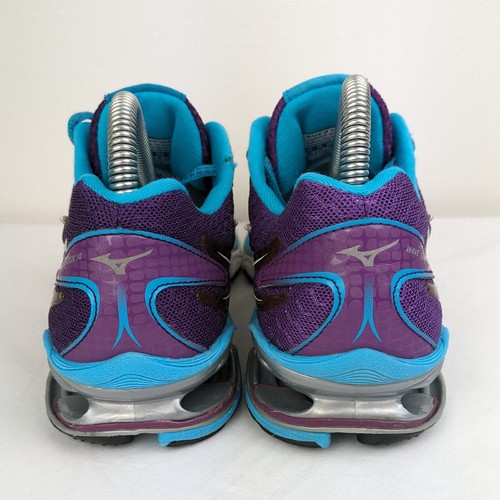 MIZUNO Wave Creation 14 Womens White Purple US 7 Running Shoes Sneakers - Picture 5 of 8