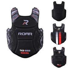 KOYES Boxing Chest Guard MMA Kickboxing Body Protector Pad Martial Arts Training