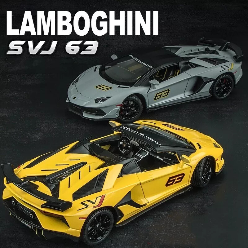 ランボルギーニミニカー　1/24 新車。 ミニカー 1/24 JadaTOYS ランボルギーニ アヴェンタドール SV