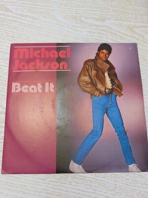 Beat It - Michael Jackson - 45'' Vinyl Vinyl 7'' italienische Version