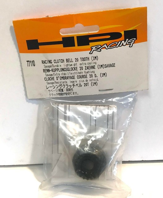 Moteurs HPI77107 Clutch Bell 17 T pour Radio Control 1//10 HPI Racing Mini SAVAGE 4.6 5.9