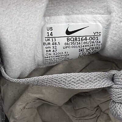Nike Air Span II 2 SE SU19 Grey Shoes BQ8164-001 Men's Size Nike Air Span II 2 SE SU19 Grey Shoes BQ8164-001 Men's Size